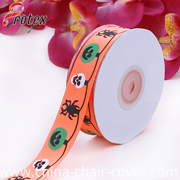 Halloween Printed Grosgrain Ribbon
